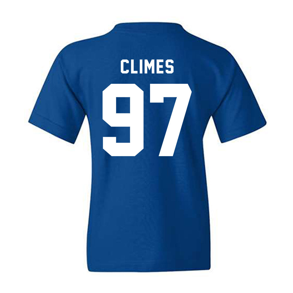 Buffalo - NCAA Football : Christopher Climes - Buffalo vs Everybody Youth T-Shirt-1