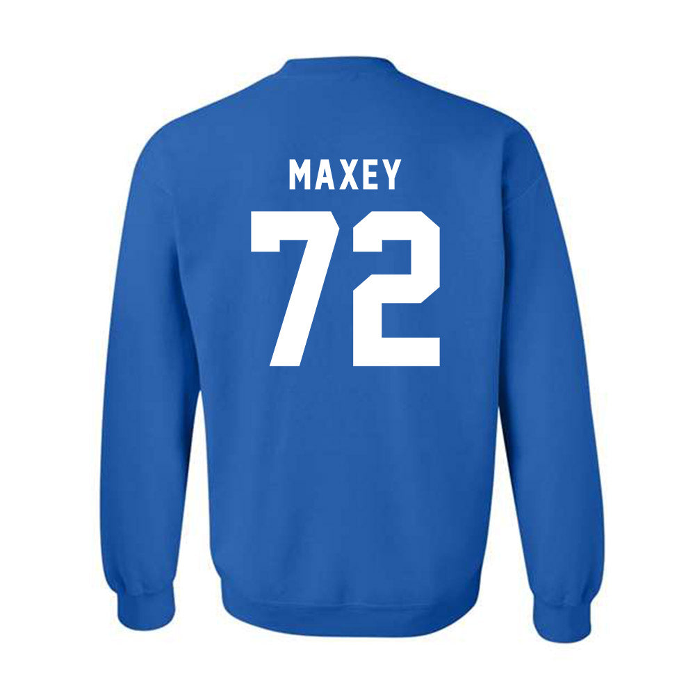 Buffalo - NCAA Football : Jaden Maxey - Buffalo vs Everybody Crewneck Sweatshirt-1