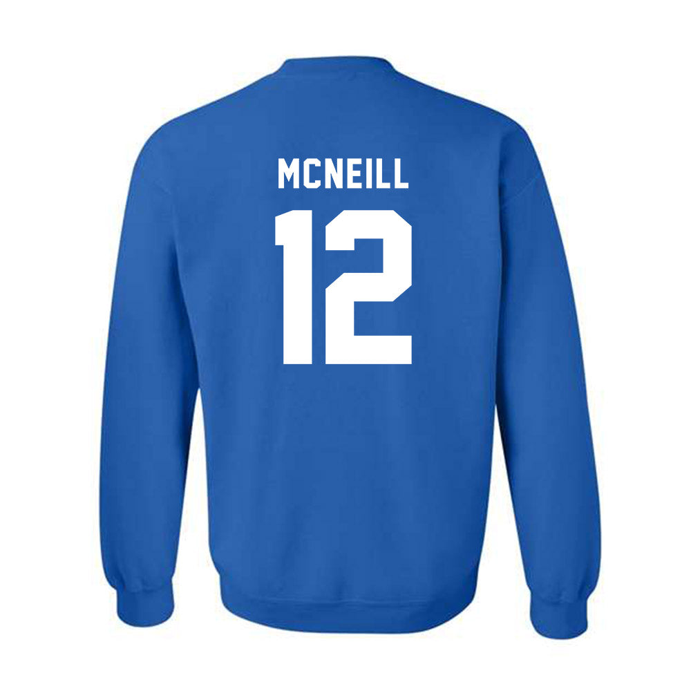 Buffalo - NCAA Football : Quran McNeill - Buffalo vs Everybody Crewneck Sweatshirt-1