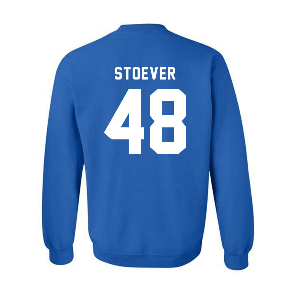 Buffalo - NCAA Football : Joseph Stoever - Buffalo vs Everybody Crewneck Sweatshirt-1
