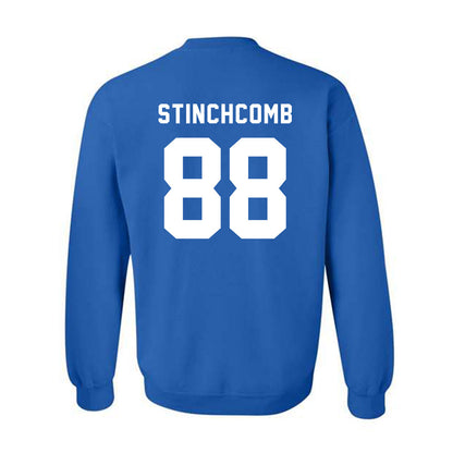 Buffalo - NCAA Football : Rex Stinchcomb - Buffalo vs Everybody Crewneck Sweatshirt-1