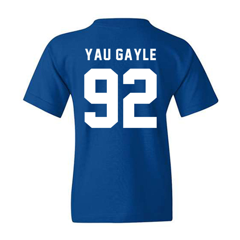 Buffalo - NCAA Football : Luke Yau Gayle - Buffalo vs Everybody Youth T-Shirt-1