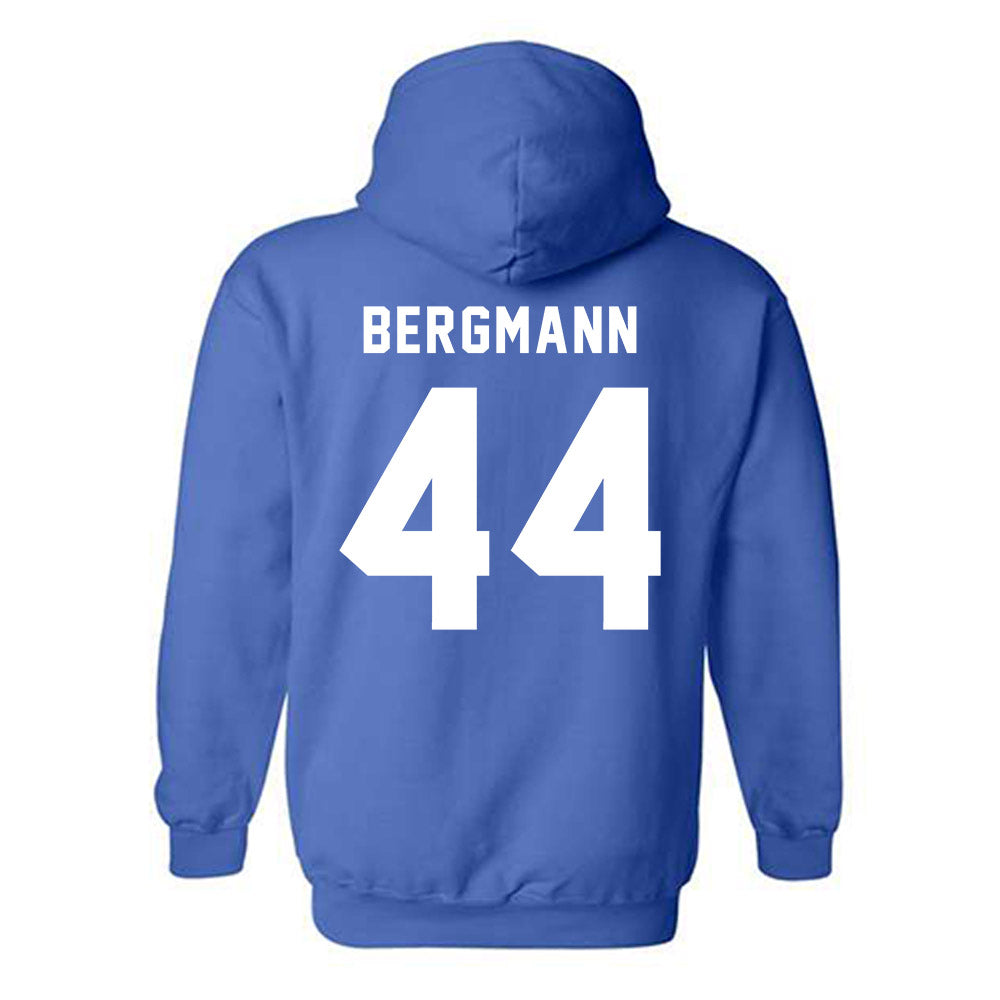 Buffalo - NCAA Football : Zach Bergmann - Buffalo vs Everybody Hooded Sweatshirt-1