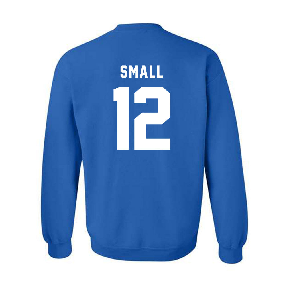 Buffalo - NCAA Football : Jackson Small - Buffalo vs Everybody Crewneck Sweatshirt-1