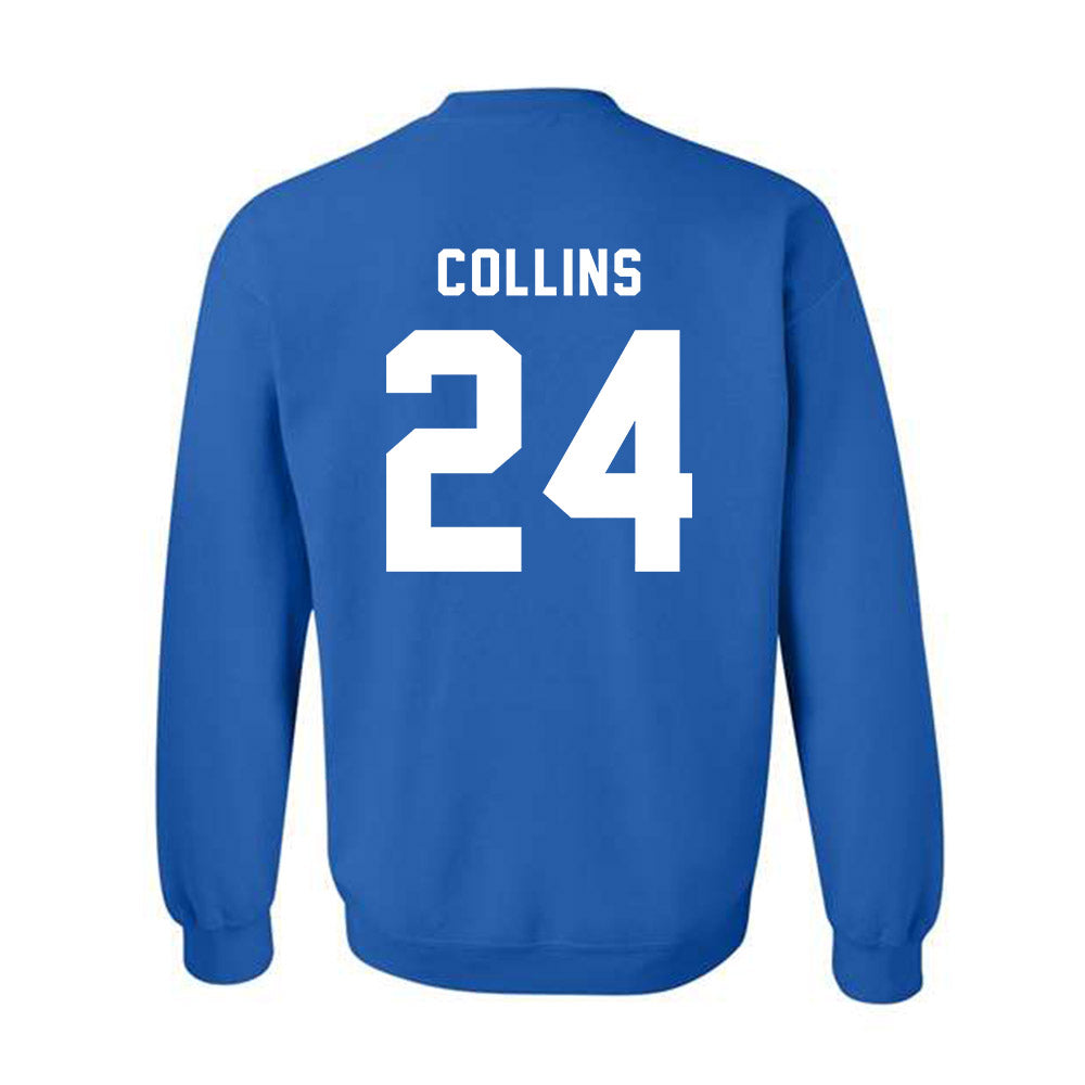 Buffalo - NCAA Women's Volleyball : Reese Collins - Buffalo vs Everybody Crewneck Sweatshirt-1
