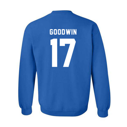 Buffalo - NCAA Football : Logan Goodwin - Buffalo vs Everybody Crewneck Sweatshirt-1