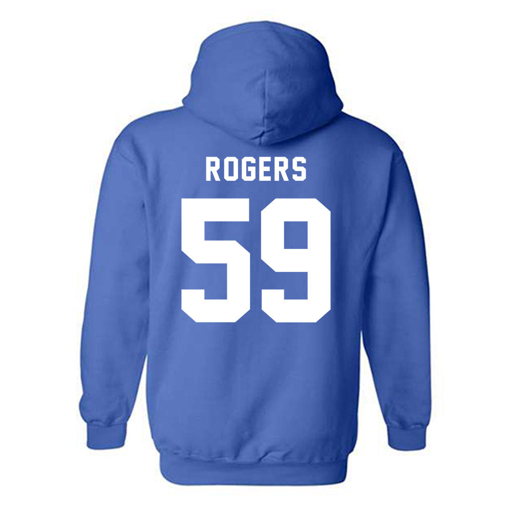 Buffalo - NCAA Football : Royce Rogers - Buffalo vs Everybody Hooded Sweatshirt-1