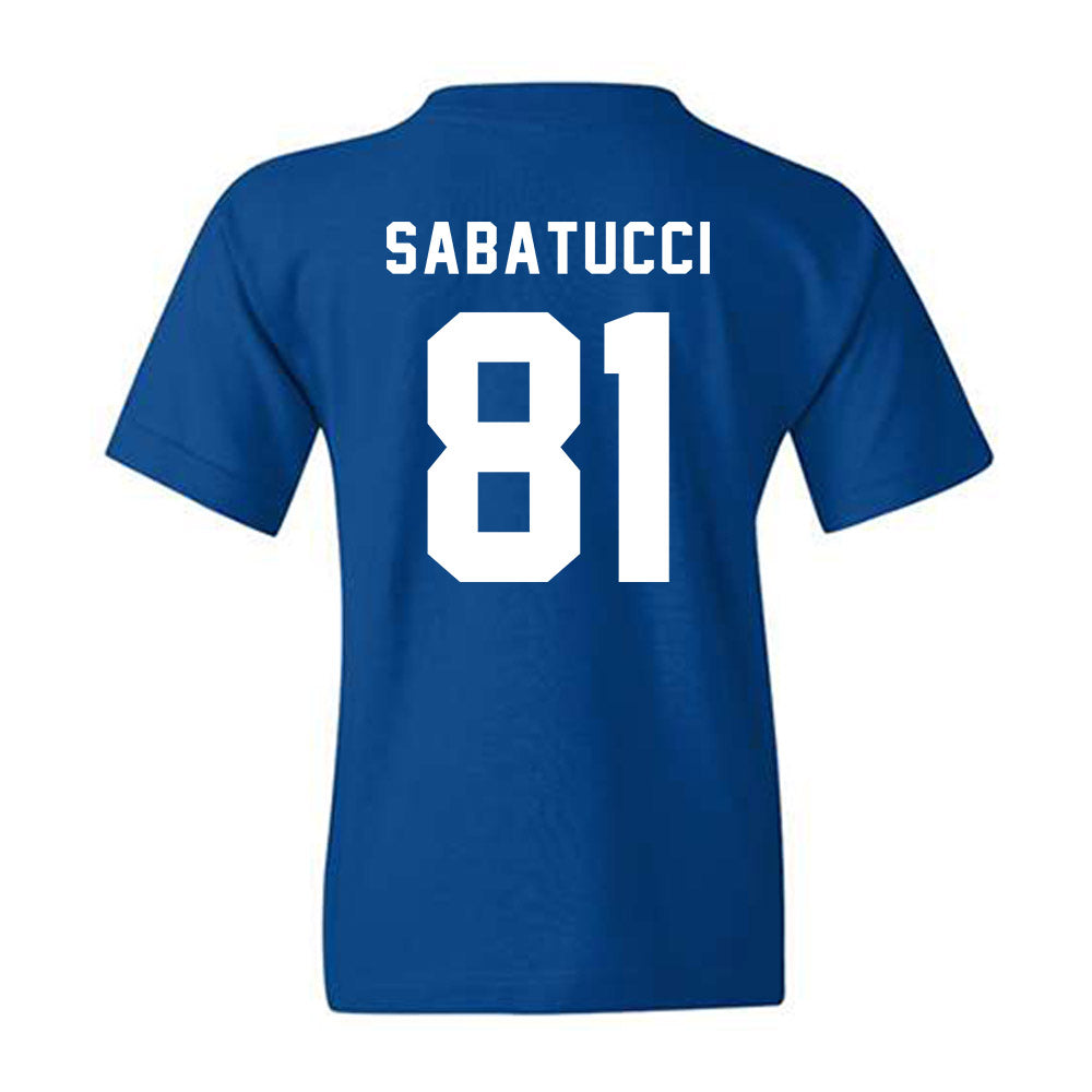 Buffalo - NCAA Football : TJ Sabatucci - Buffalo vs Everybody Youth T-Shirt-1