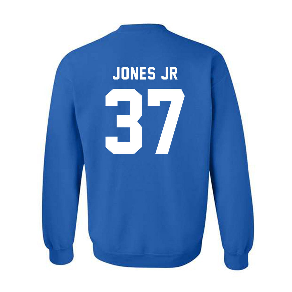 Buffalo - NCAA Football : Jamarcus Jones Jr - Buffalo vs Everybody Crewneck Sweatshirt-1