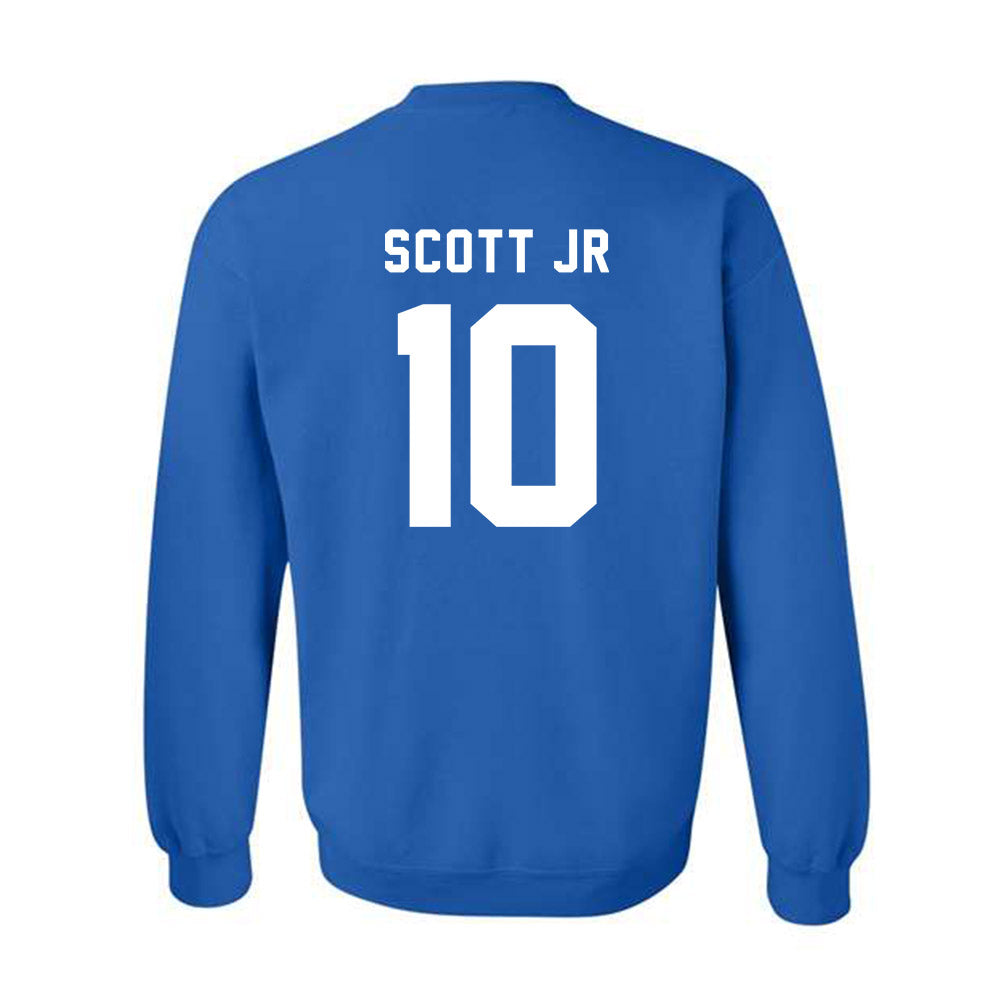 Buffalo - NCAA Football : Mark-Anthony Scott Jr - Buffalo vs Everybody Crewneck Sweatshirt-1
