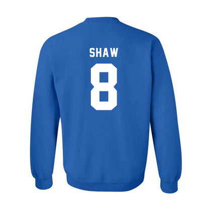 Buffalo - NCAA Women's Volleyball : Tehya Shaw - Buffalo vs Everybody Crewneck Sweatshirt-1