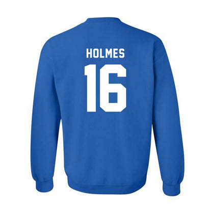 Buffalo - NCAA Football : Elijah Holmes - Buffalo vs Everybody Crewneck Sweatshirt-1