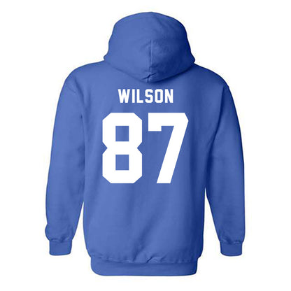 Buffalo - NCAA Football : Trevor Wilson - Buffalo vs Everybody Hooded Sweatshirt-1