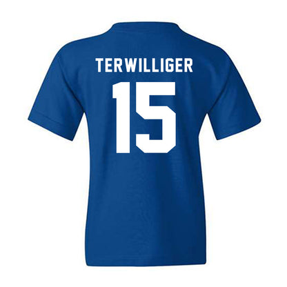 Buffalo - NCAA Softball : Reagan Terwilliger - Buffalo vs Everybody Youth T-Shirt-1
