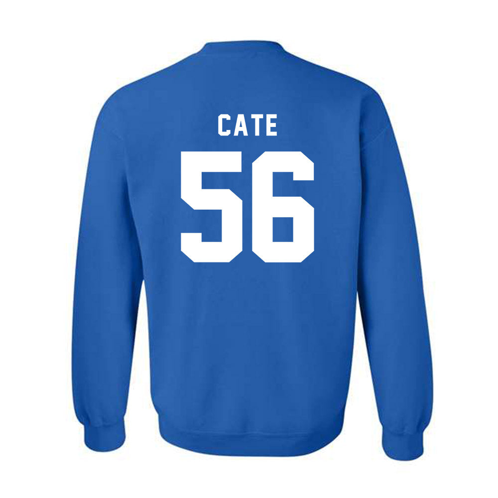 Buffalo - NCAA Football : Marco Cate - Buffalo vs Everybody Crewneck Sweatshirt-1