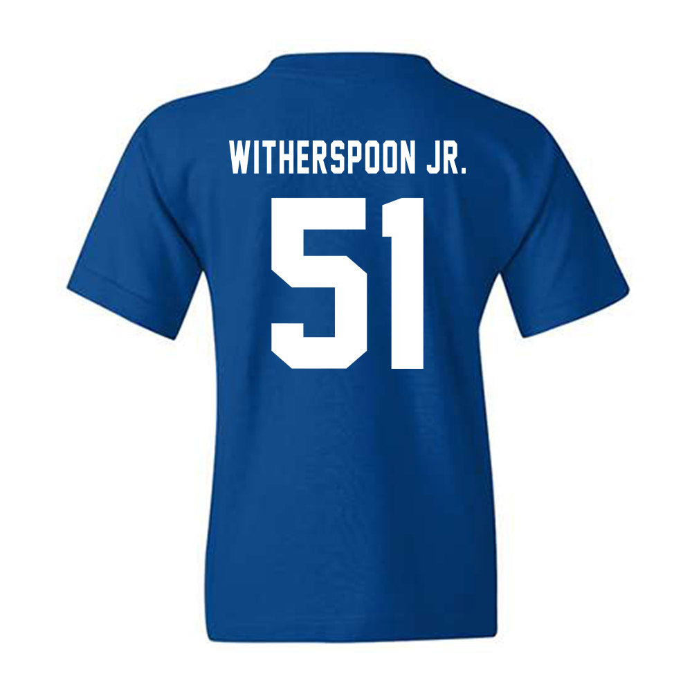 Buffalo - NCAA Football : Anwar Witherspoon Jr. - Buffalo vs Everybody Youth T-Shirt-1