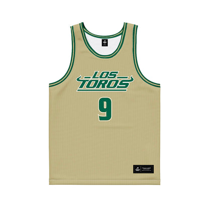 USF - NCAA Women's Basketball : Janette Aarnio - Gold Basketball Jersey-0