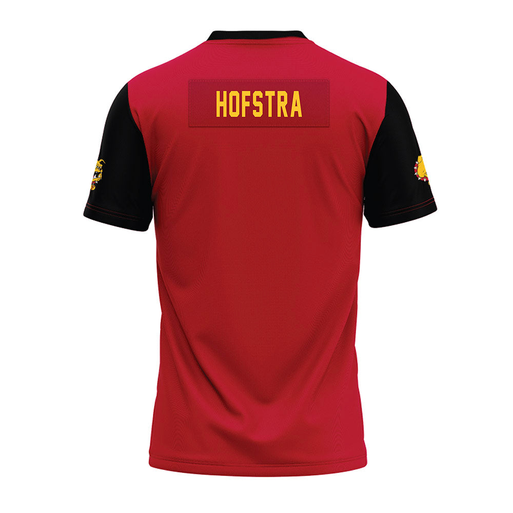 Ferris State - STUNT : Amethyst Hofstra - Red Premium Football Jersey-1