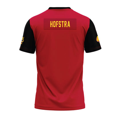 Ferris State - STUNT : Amethyst Hofstra - Red Premium Football Jersey-1