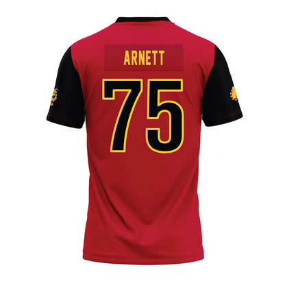 Ferris State - NCAA Football : Dayne Arnett - Red Premium Football Jersey-1