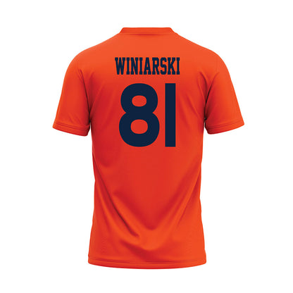 Auburn - NCAA Softball : Camryn Winiarski - Orange Baseball Jersey-1