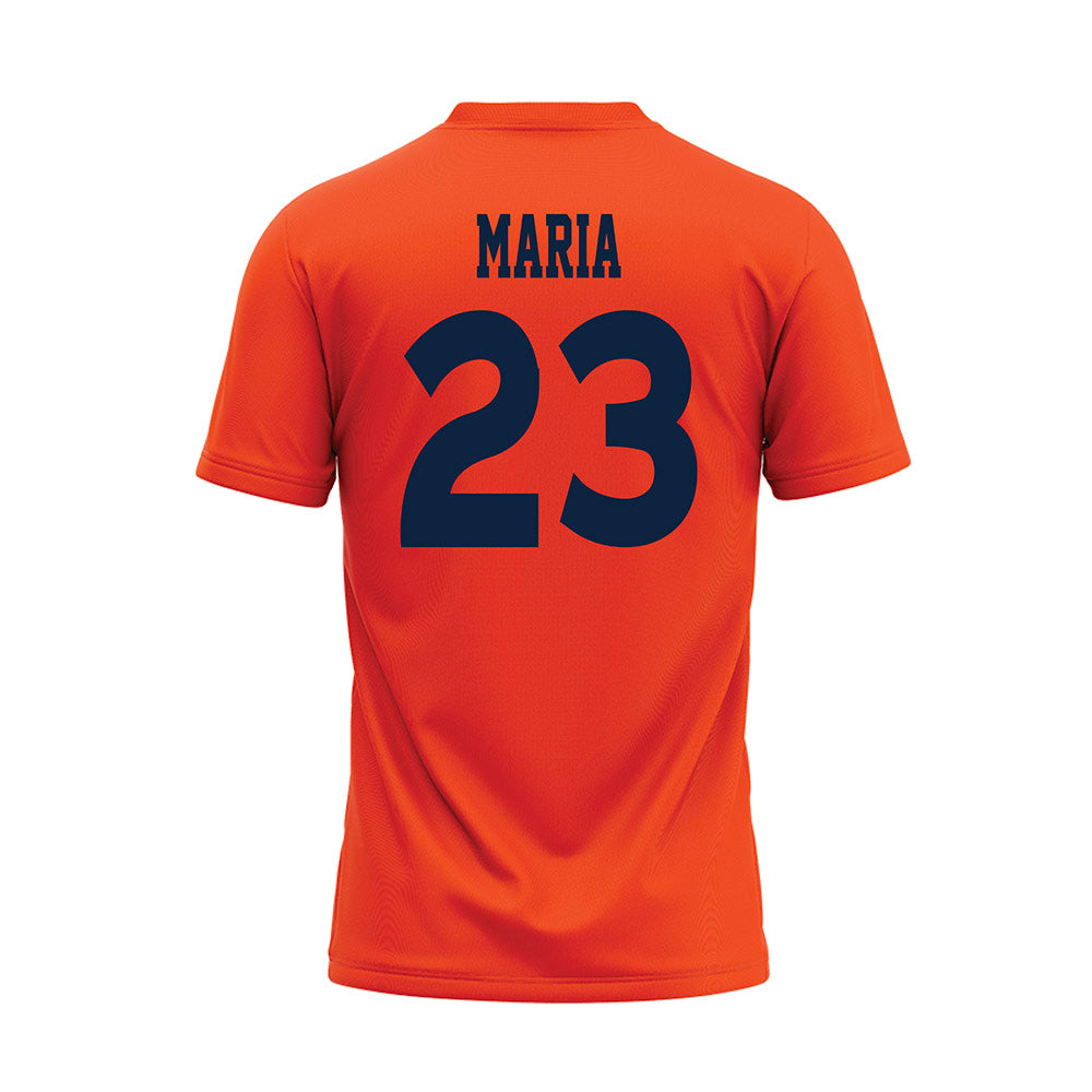 Auburn - NCAA Softball : Bella Maria - Orange Baseball Jersey-1