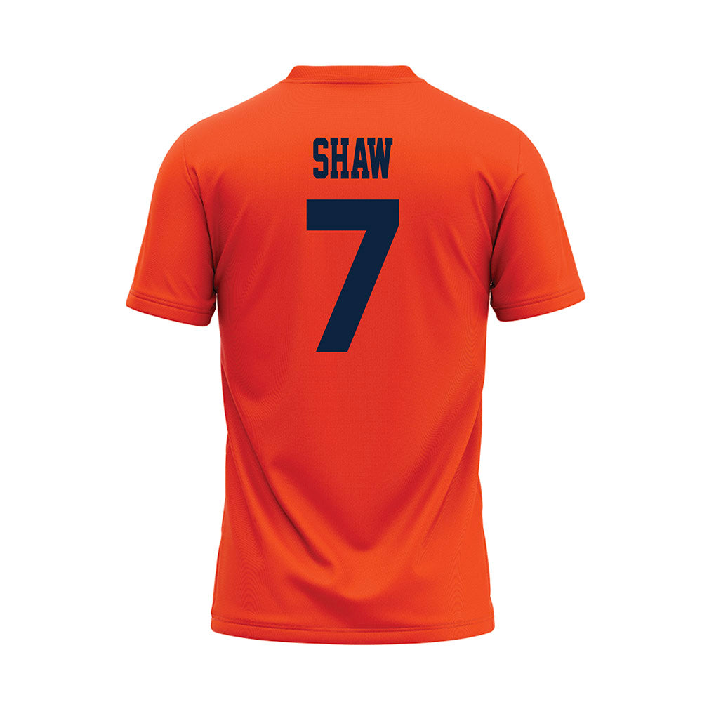 Auburn - NCAA Softball : Kylie Shaw - Orange Baseball Jersey-1