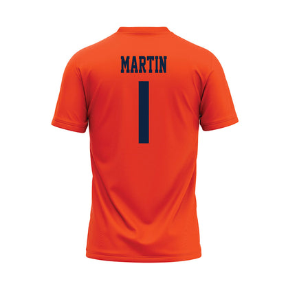 Auburn - NCAA Softball : Thalia Martin - Orange Baseball Jersey-1