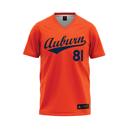 Auburn - NCAA Softball : Camryn Winiarski - Orange Baseball Jersey-0