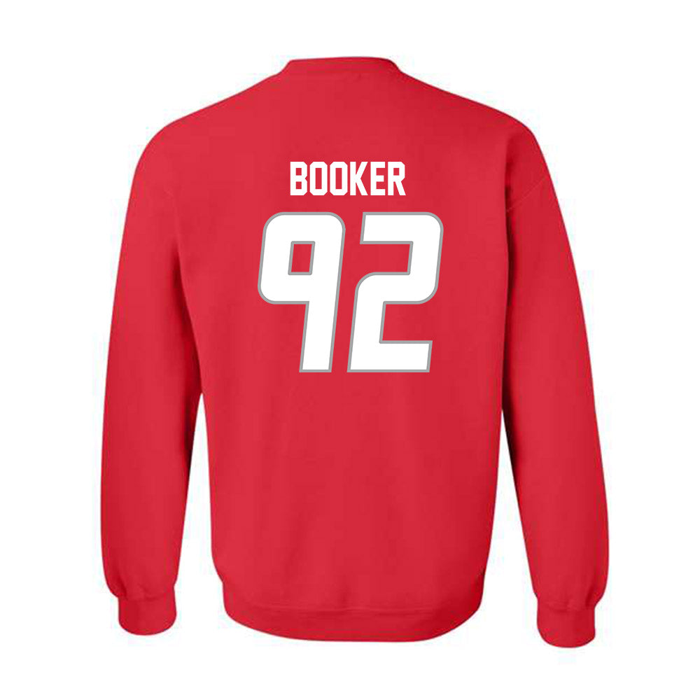 New Mexico - NCAA Football : Brian Booker - Classic Shersey Crewneck Sweatshirt-1