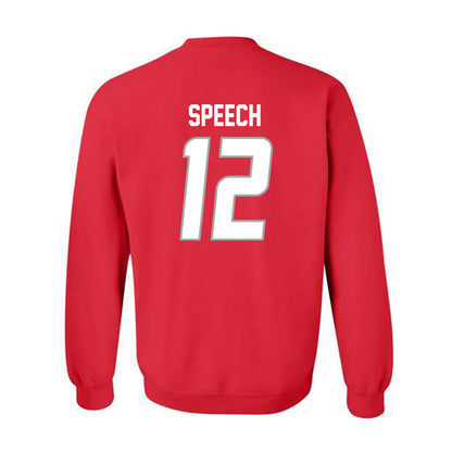 New Mexico - NCAA Football : Drew Speech - Classic Shersey Crewneck Sweatshirt-1
