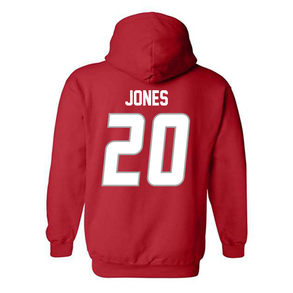 New Mexico - NCAA Women's Basketball : Tyler Jones - Classic Shersey Hooded Sweatshirt-1