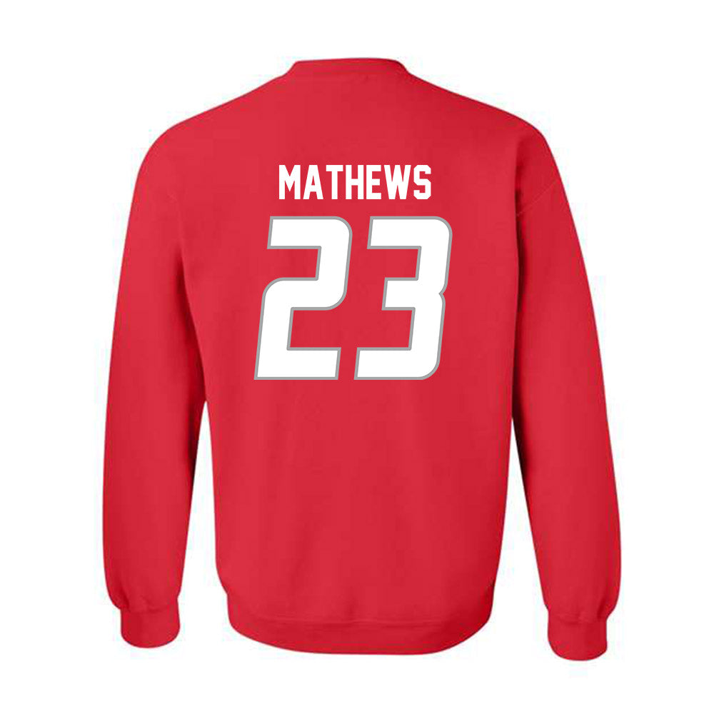 New Mexico - NCAA Football : Cameron Mathews - Classic Shersey Crewneck Sweatshirt-1