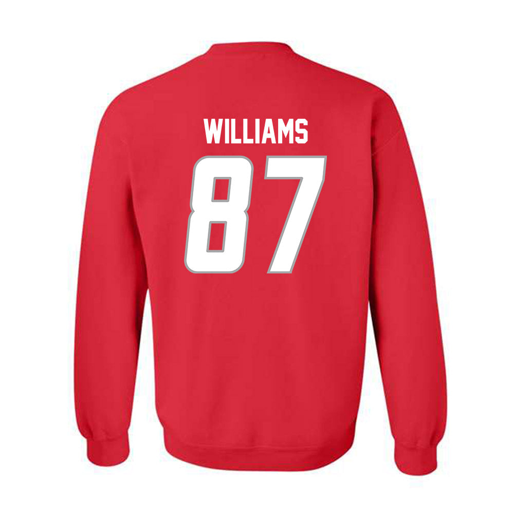 New Mexico - NCAA Football : Abraham Williams - Classic Shersey Crewneck Sweatshirt-1