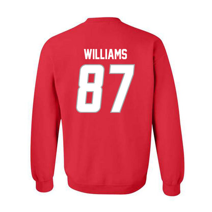 New Mexico - NCAA Football : Abraham Williams - Classic Shersey Crewneck Sweatshirt-1