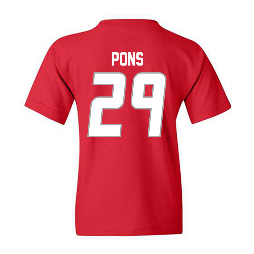 New Mexico - NCAA Men's Basketball : Timeo Pons - Classic Shersey Youth T-Shirt-1