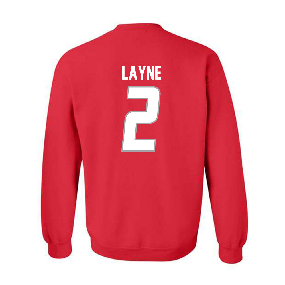 New Mexico - NCAA Football : Jack Layne - Classic Shersey Crewneck Sweatshirt-1
