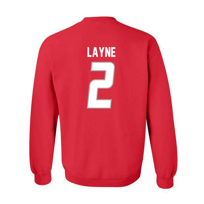 New Mexico - NCAA Football : Jack Layne - Classic Shersey Crewneck Sweatshirt-1