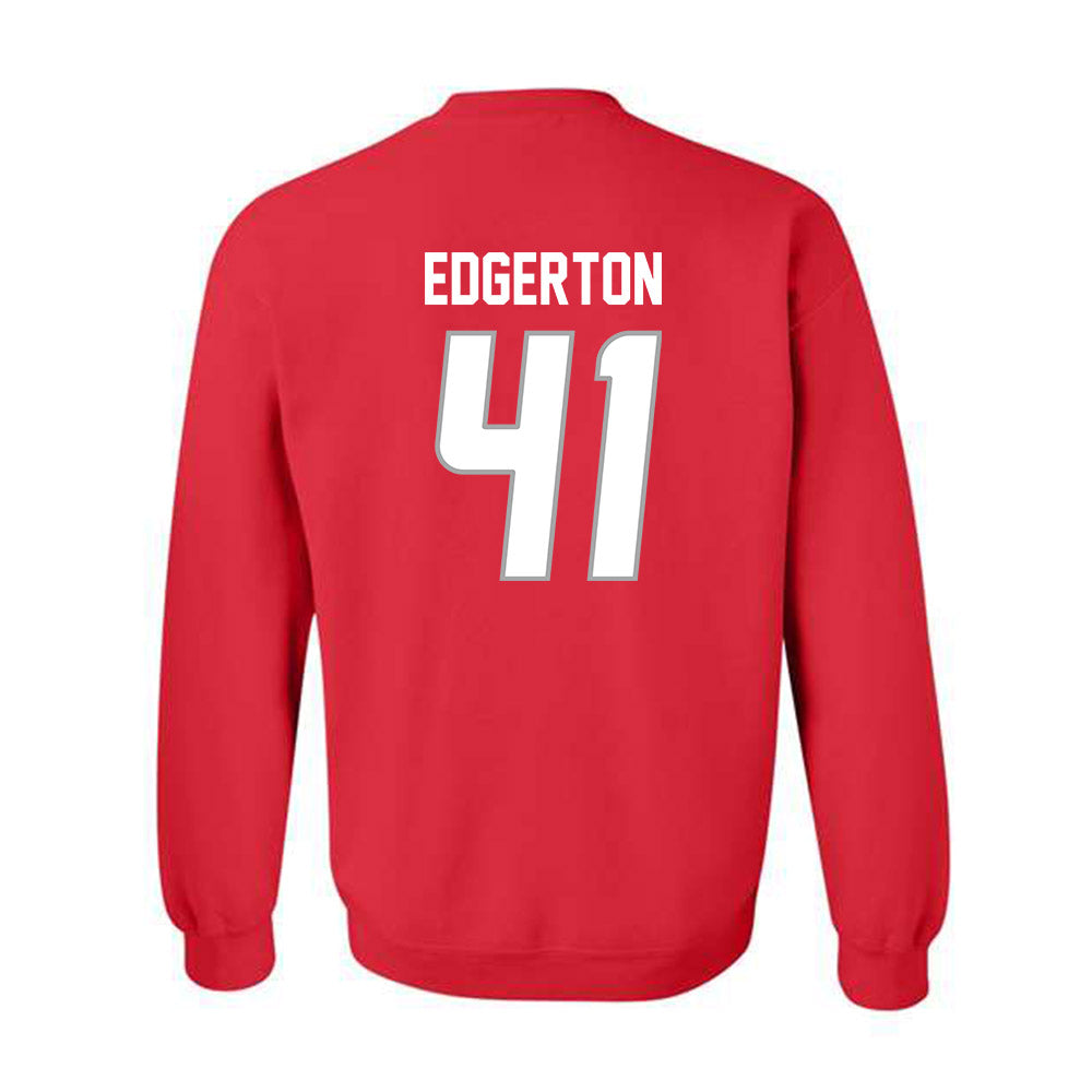 New Mexico - NCAA Baseball : Seth Edgerton - Classic Shersey Crewneck Sweatshirt-1