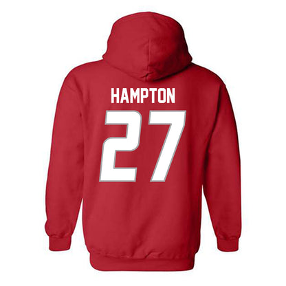 New Mexico - NCAA Football : Brannon Hampton - Classic Shersey Hooded Sweatshirt-1