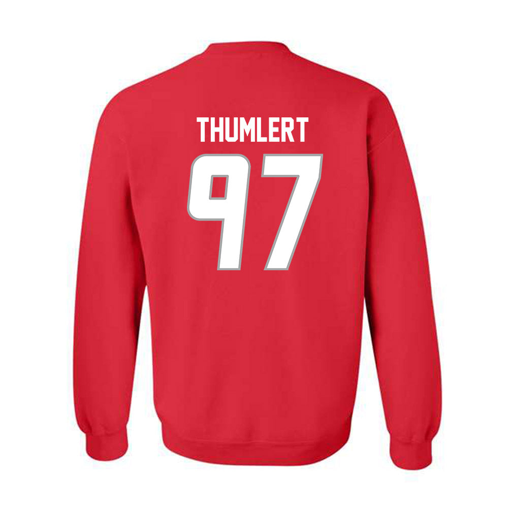 New Mexico - NCAA Football : Cody Thumlert - Classic Shersey Crewneck Sweatshirt-1