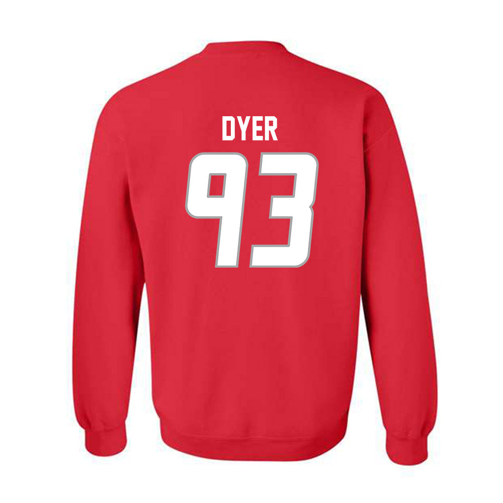 New Mexico - NCAA Football : Deven Dyer - Classic Shersey Crewneck Sweatshirt-1