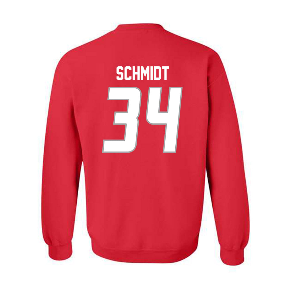 New Mexico - NCAA Football : Broden Schmidt - Classic Shersey Crewneck Sweatshirt-1