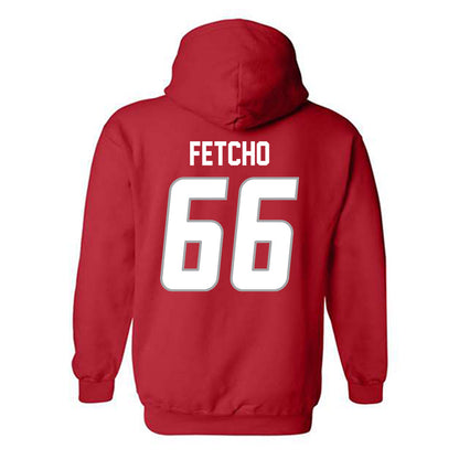 New Mexico - NCAA Football : Markus Fetcho - Classic Shersey Hooded Sweatshirt-1