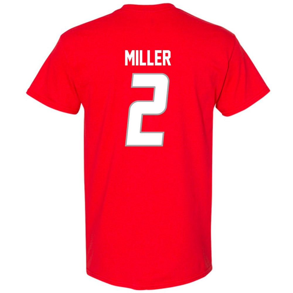 New Mexico - NCAA Men's Basketball : Tajavis Miller - Classic Shersey T-Shirt-1