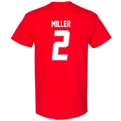 New Mexico - NCAA Men's Basketball : Tajavis Miller - Classic Shersey T-Shirt-1