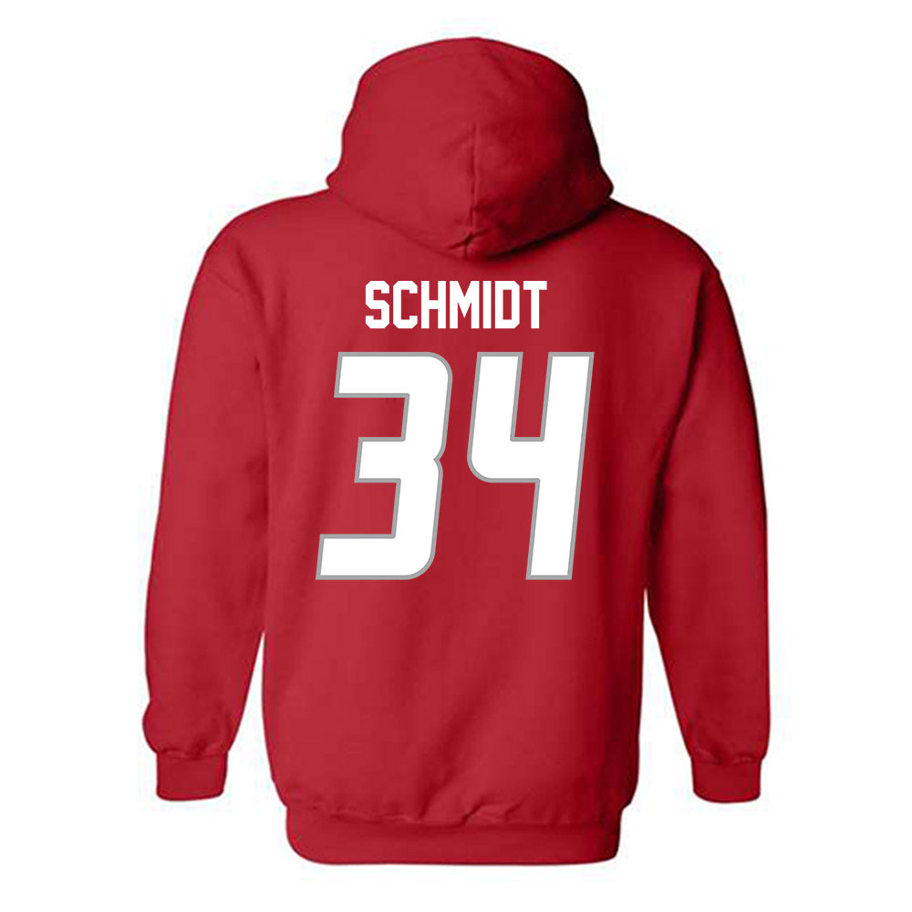 New Mexico - NCAA Football : Broden Schmidt - Classic Shersey Hooded Sweatshirt-1