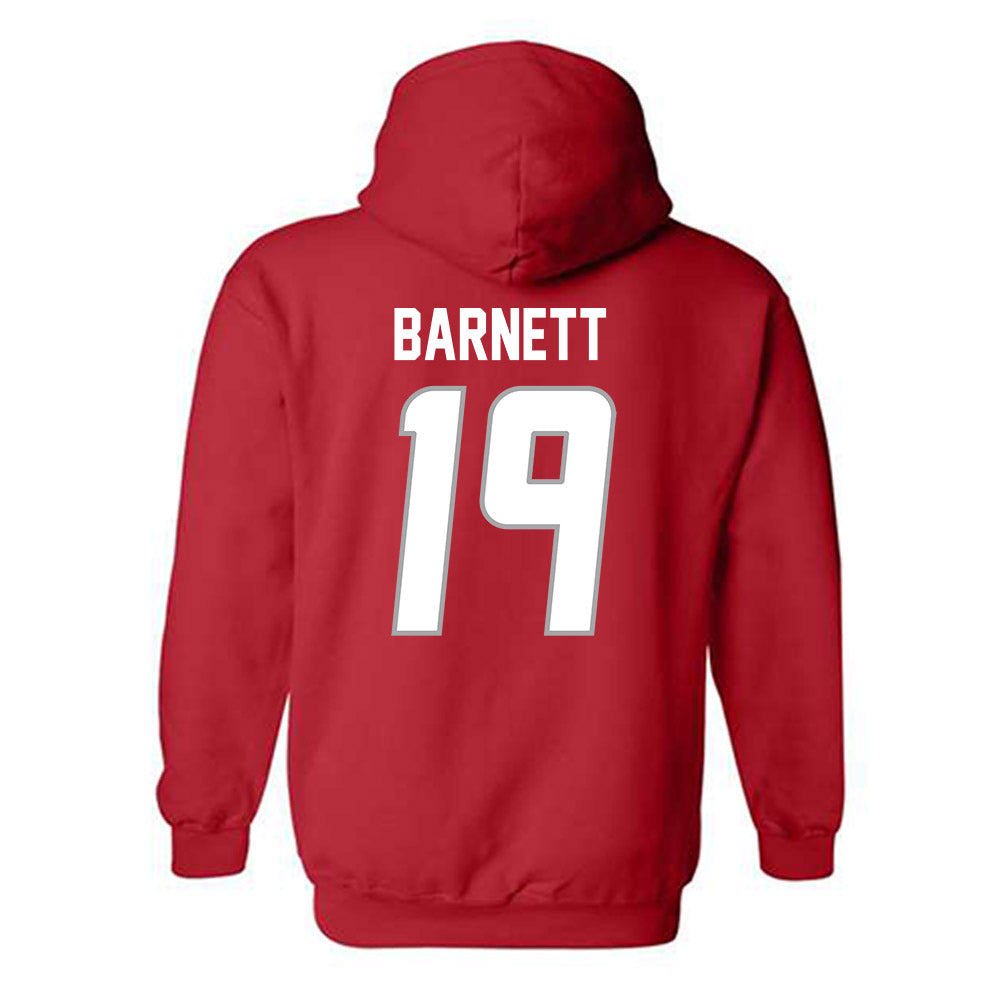 New Mexico - NCAA Baseball : Logan Barnett - Classic Shersey Hooded Sweatshirt-1