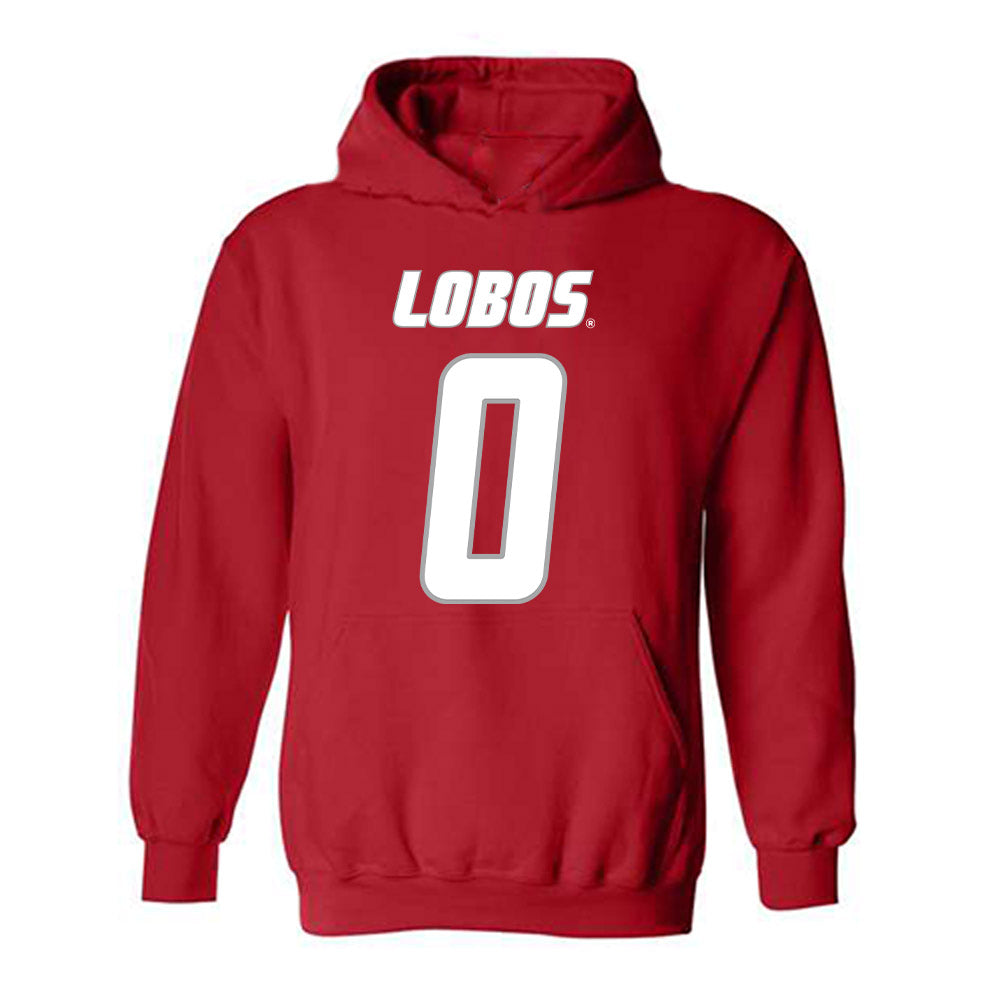 New Mexico - NCAA Football : Miles Williams - Classic Shersey Hooded Sweatshirt-0