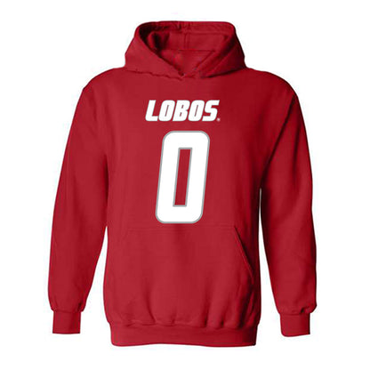 New Mexico - NCAA Football : Miles Williams - Classic Shersey Hooded Sweatshirt-0